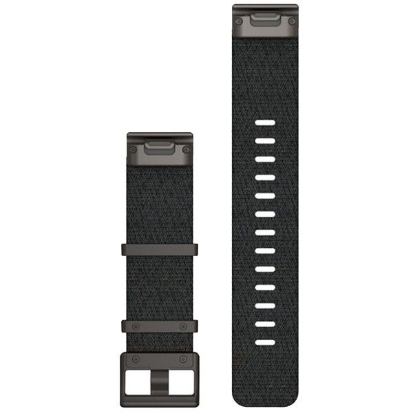 Нейлоновый ремешок с жаккардовым переплетением Garmin MARQ QuickFit 22 мм черный 010-12738-03 