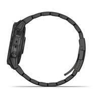 Спортивные часы Garmin Fenix 7 Sapphire Solar Carbon Gray DLC Titanium с титановым DLC браслетом 010-02540-39     