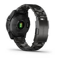 Спортивные часы Garmin Fenix 7 Sapphire Solar Carbon Gray DLC Titanium с титановым DLC браслетом 010-02540-39     