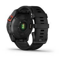 Спортивные часы Garmin Fenix 7 Solar Slate Grey Black с черным ремешком 010-02540-11