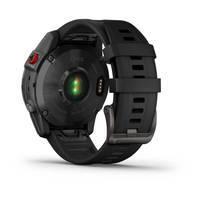 Спортивные часы Garmin Epix Gen 2 Sapphire Black Titanium с силиконовым ремешком 010-02582-11