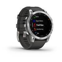 Спортивные часы Garmin Epix Gen 2 Slate Steel с силиконовым ремешком 010-02582-01