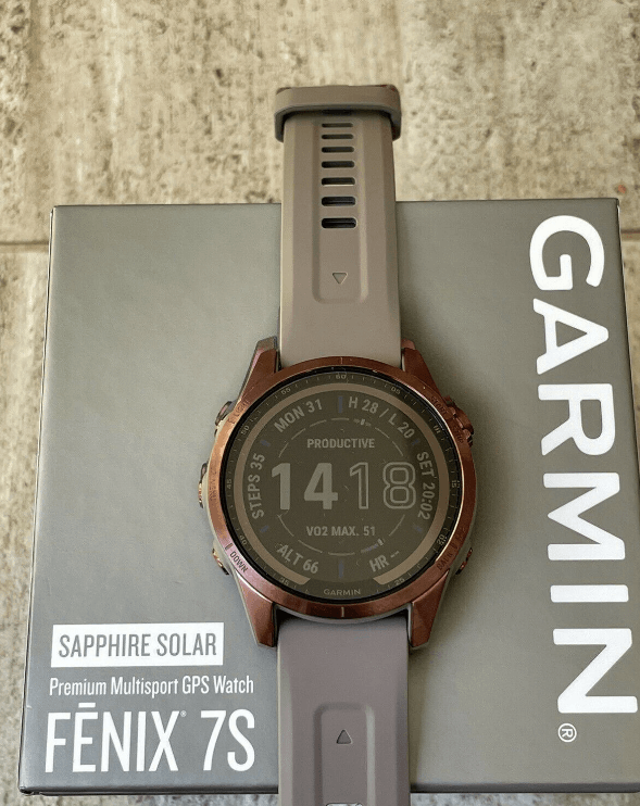 Fenix 7s sapphire solar