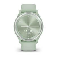 Фитнес часы Garmin vivomove Sport Cool Mint с силиконовым ремешком 010-02566-03