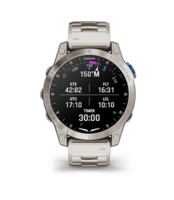 Спортивные часы Garmin D2 Mach 1 Aviator с вентилируемым титановым ремешков 010-02582-51