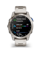 Спортивные часы Garmin D2 Mach 1 Aviator с вентилируемым титановым ремешков 010-02582-51