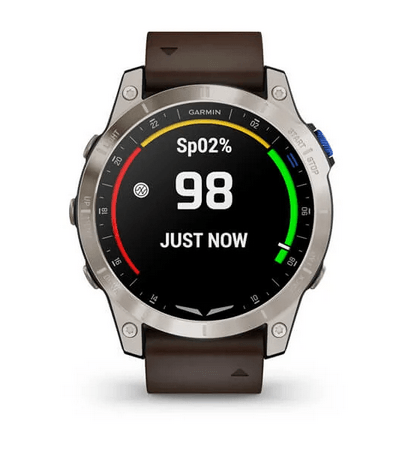 Спортивные часы Garmin D2 Mach 1 Aviator Smartwatch with Oxford Brown Leather Band 010-02582-55 