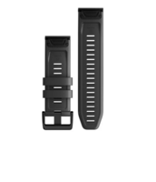 Ремешок Garmin QuickFit 26 мм Graphite silicone band 010-13117-01