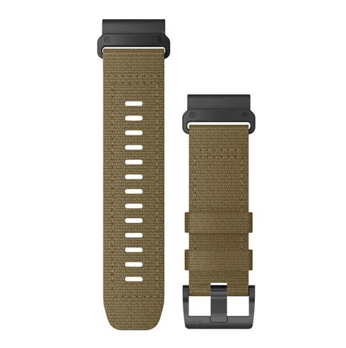 Ремешок Garmin Tactix 7 26mm QuickFit Tactical Cayote Tan Nylon 010-13010-11 