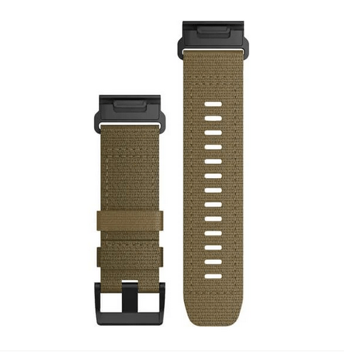 Ремешок Garmin Tactix 7 26mm QuickFit Tactical Cayote Tan Nylon 010-13010-11 