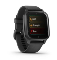 Смарт-часы Garmin Venu Sq 2 Music Edition черные с грифельным безелем 010-02700-10