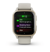 Смарт-часы Garmin Venu Sq 2 Music Edition французский серый с кремово-золотистым безелем 010-02700-12