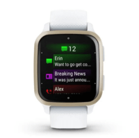Смарт-часы Garmin Venu Sq 2 белые с кремово-золотистым безелем 010-02701-11