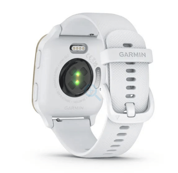 Смарт-часы Garmin Venu Sq 2 белые с кремово-золотистым безелем 010-02701-11