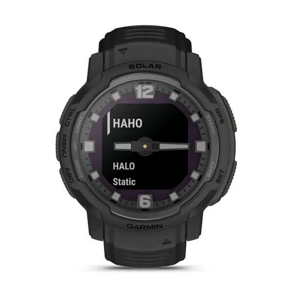 Часы-навигатор Garmin Instinct Crossover Solar Tactical Edition черные 010-02730-00