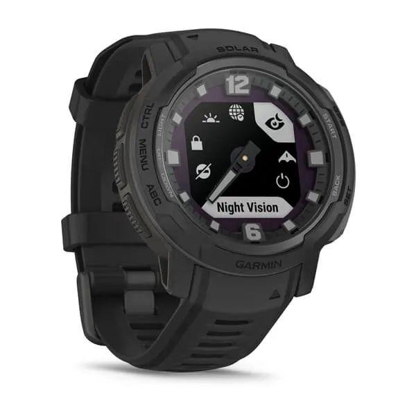Часы-навигатор Garmin Instinct Crossover Solar Tactical Edition черные 010-02730-00