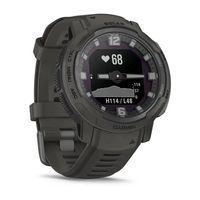 Часы-навигатор Garmin Instinct Crossover Solar графитовые 010-02730-01