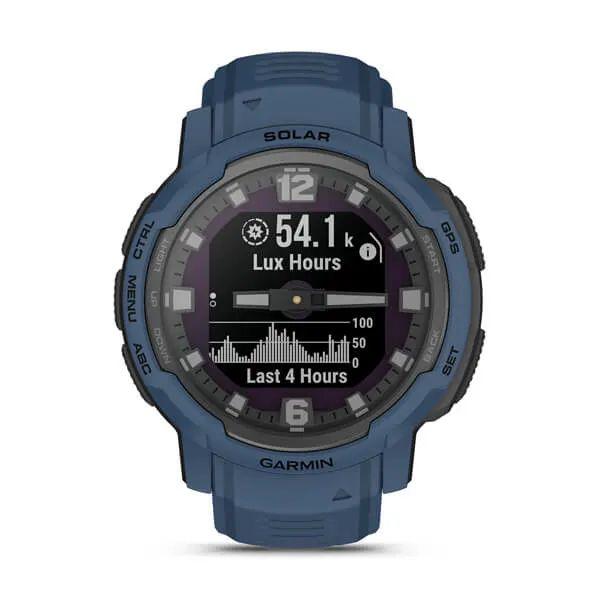 Часы-навигатор Garmin Instinct Crossover Solar синие 010-02730-02