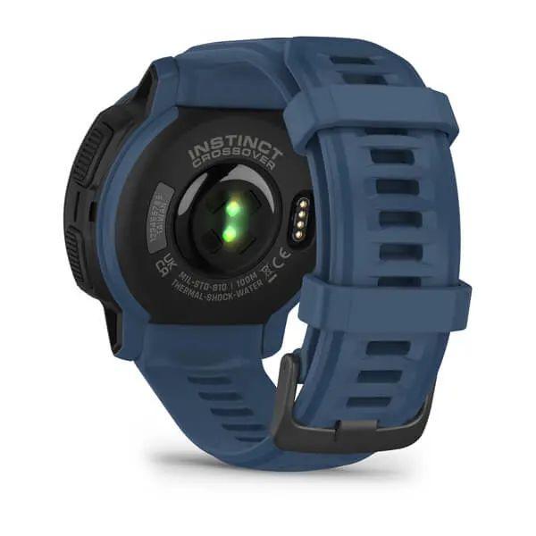 Часы-навигатор Garmin Instinct Crossover Solar синие 010-02730-02