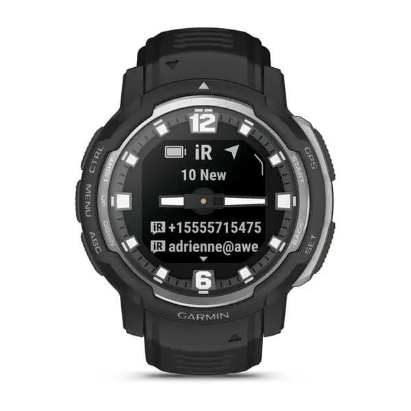 Часы-навигатор Garmin Instinct Crossover Standard Edition черний 010-02730-03