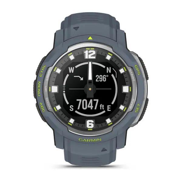 Часы-навигатор Garmin Instinct Crossover Standard Edition голубой гранит 010-02730-04