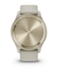Гибридные смарт-часы Garmin vivomove Trend Cream Gold с силиконовым ремешком 010-02665-02