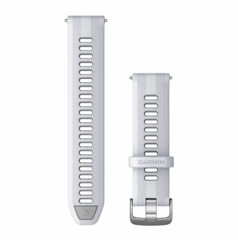 Ремешок Garmin для Forerunner 965 White Silicone Band 22 мм 010-11251-9Z
