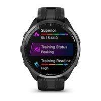 Часы Garmin Forerunner 965 Black/Powder Gray Titanium Bezel 010-02809-10