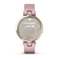 Фитнес часы Garmin Lily Sport Dust Rose c силиконовым ремешком 010-02384-13