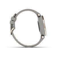 Фитнес часы Garmin Lily Classic Cream Gold Braloba Gray c итальянским кожаным ремешком 010-02384-B2