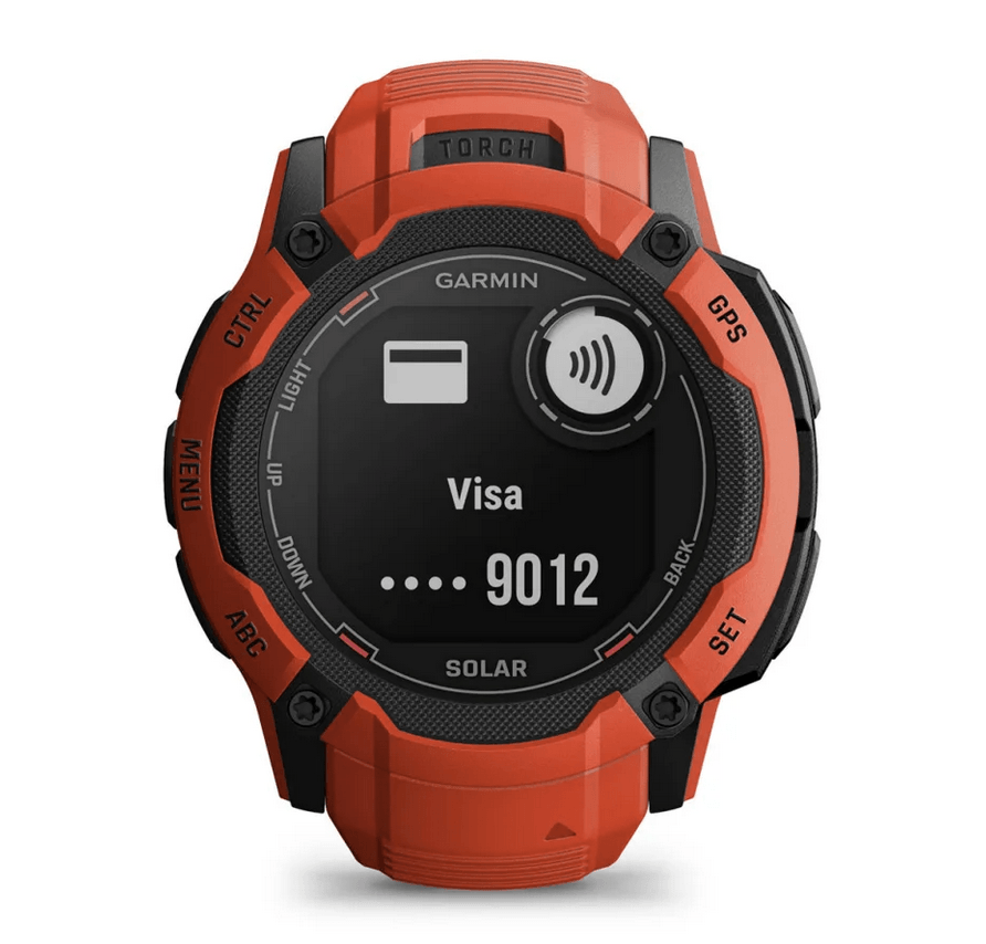 Часы-навигатор Garmin Instinct 2X Solar Flame Red 010-02805-01