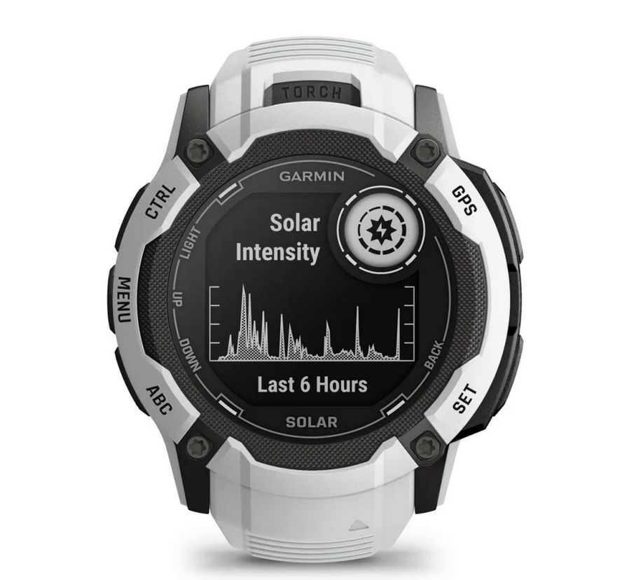 Часы-навигатор Garmin Instinct 2X Solar Whitestone 010-02805-04