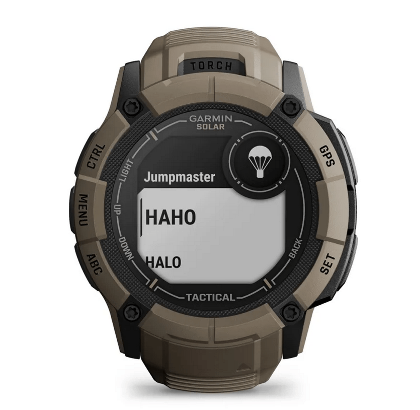 Часы-навигатор Garmin Instinct 2X Solar Tactical Edition Coyote Tan 010-02805-02