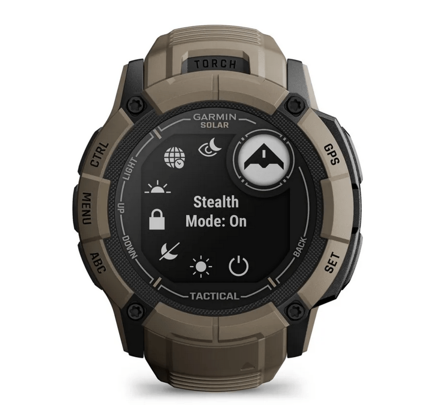 Часы-навигатор Garmin Instinct 2X Solar Tactical Edition Coyote Tan 010-02805-02