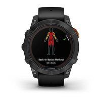 Спортивные часы Garmin Fenix 7 Pro Solar Edition сланцево-серые с черным ремешком 010-02777-01