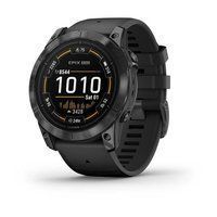 Спортивные часы Garmin Epix Pro Gen 2 Standard Edition (51мм) Slate Gray с силиконовым черным ремешком 010-02804-21