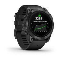 Спортивные часы Garmin Epix Pro Gen 2 Standard Edition (51мм) Slate Gray с силиконовым черным ремешком 010-02804-21