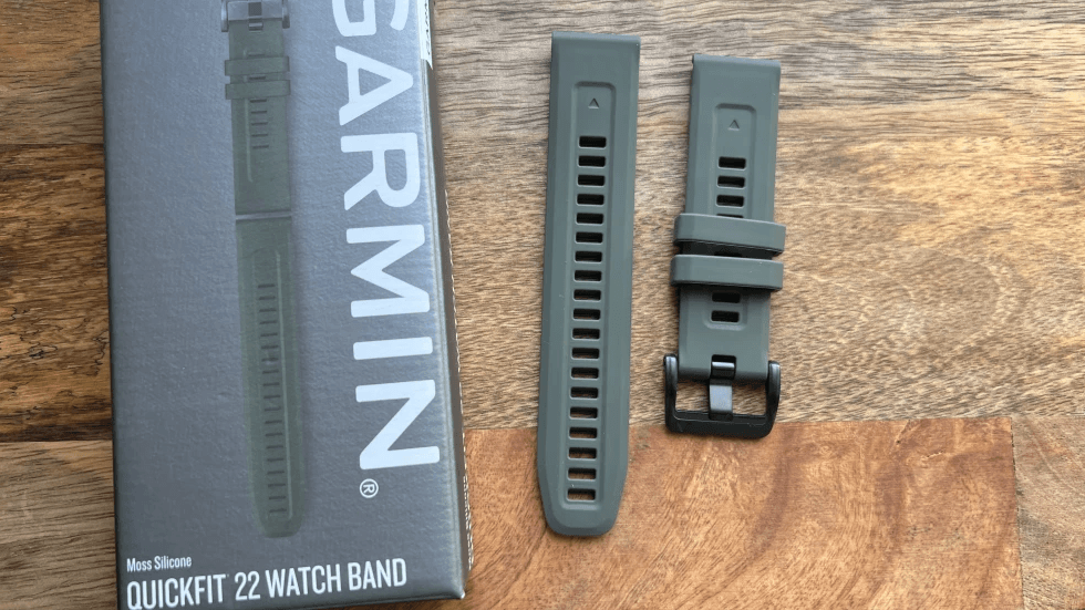 Ремешок Garmin 22 мм QuickFit Moss Silicone Band силиконовый 010-13111-03