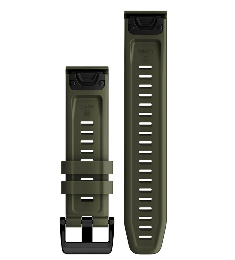 Ремешок Garmin 22 мм QuickFit Moss Silicone Band силиконовый 010-13111-03