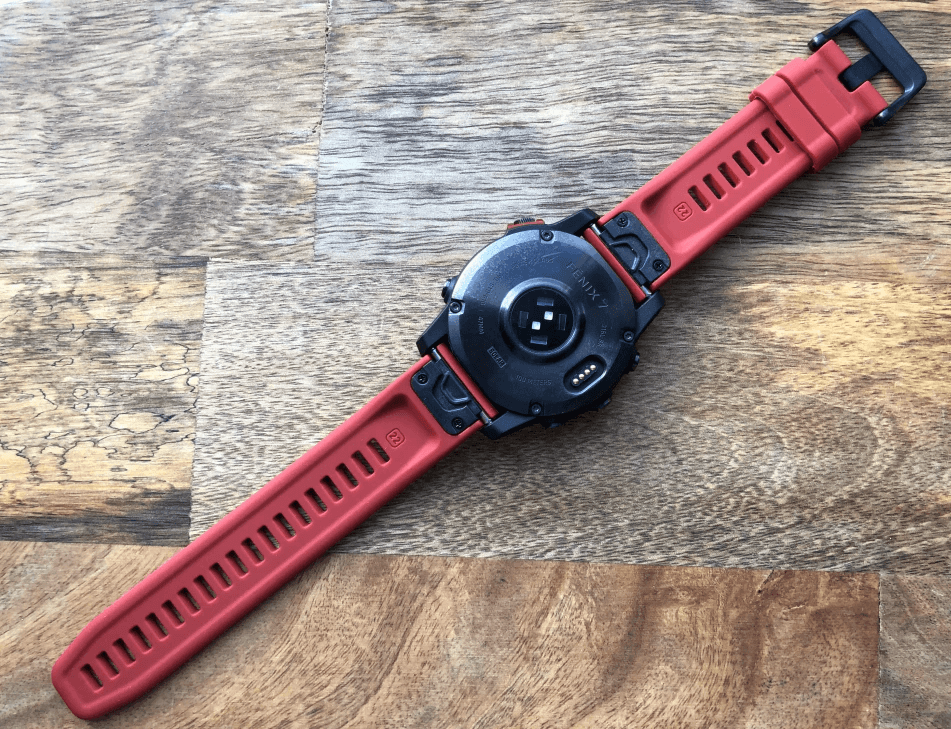 Ремешок Garmin 22mm QuickFit Flame red band силиконовый 010-13111-04