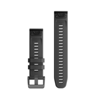 Ремешок Garmin 22mm QuickFit Graphite силиконовый 010-13280-09