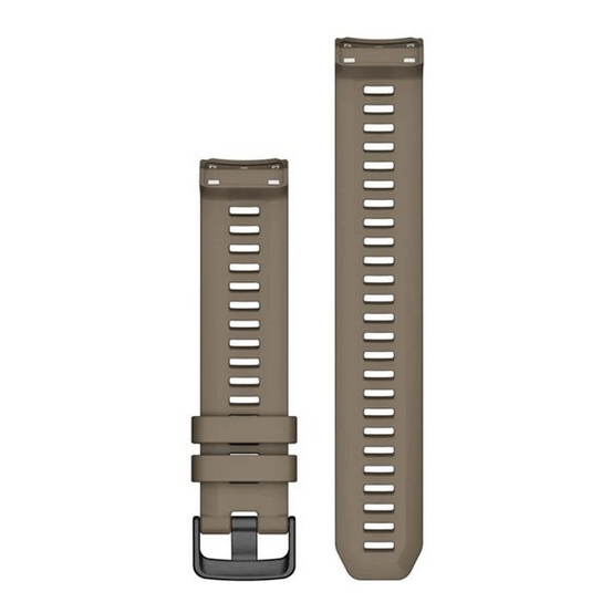 Ремешок силиконовый Garmin Instinct 22 мм Coyote tan 010-13105-07