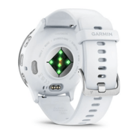 Спортивные часы Garmin Venu 3 Silver c белым силиконовым ремешком 010-02784-00