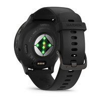 Спортивные часы Garmin Venu 3 Black c черным силиконовым ремешком 010-02784-01 