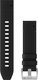 Ремешок гибридный кожано-каучуковый Garmin MARQ GEN2 QuickFit 22 мм Black/Green 010-13225-09