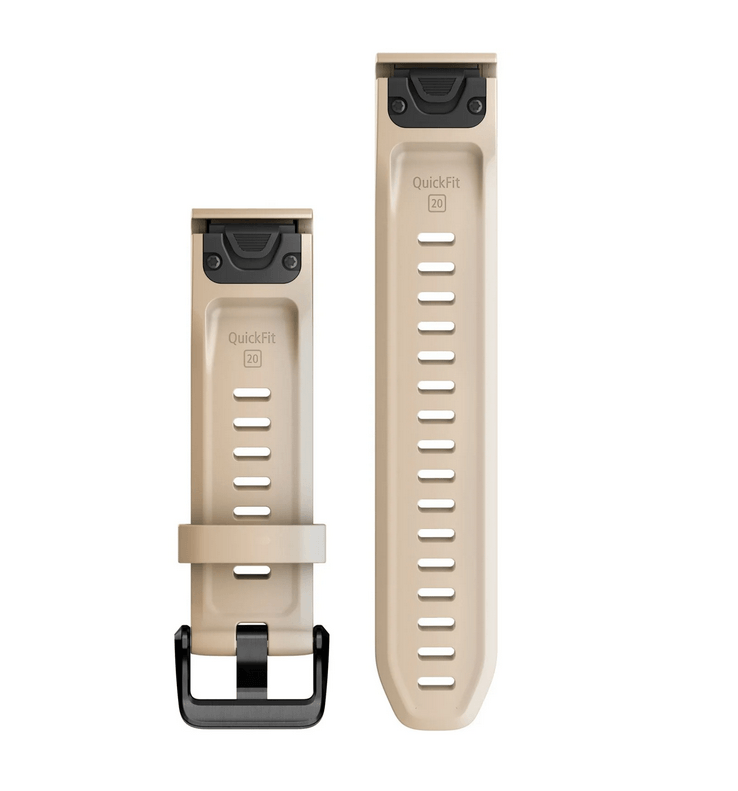 Сменный ремешок Garmin QuickFit 20 мм Limestone силиконовый 010-13102-08