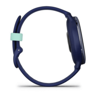 Фитнес часы Garmin Vivoactive 5 Metallic Navy c силиконовым ремешком 010-02862-12