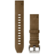 Кожаный ремешок Garmin Marq Gen2 QuickFit 22 мм Hybrid Leather Strap Tundra Black 010-13225-07