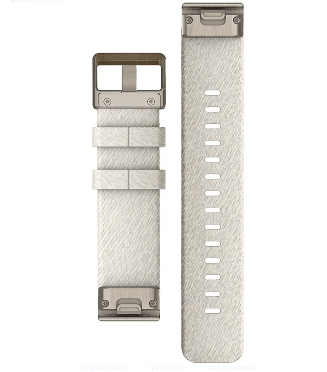 Нейлоновый ремешок Garmin QuickFit 20 мм Cream Gold 010-13279-08