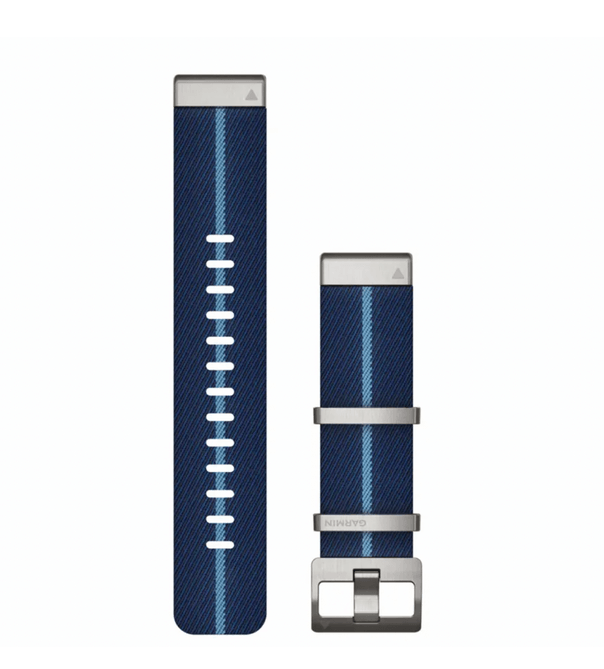 Нейлоновый ремешок с жаккардовым переплетением Garmin MARQ QuickFit 22 мм Indigo 010-13225-10